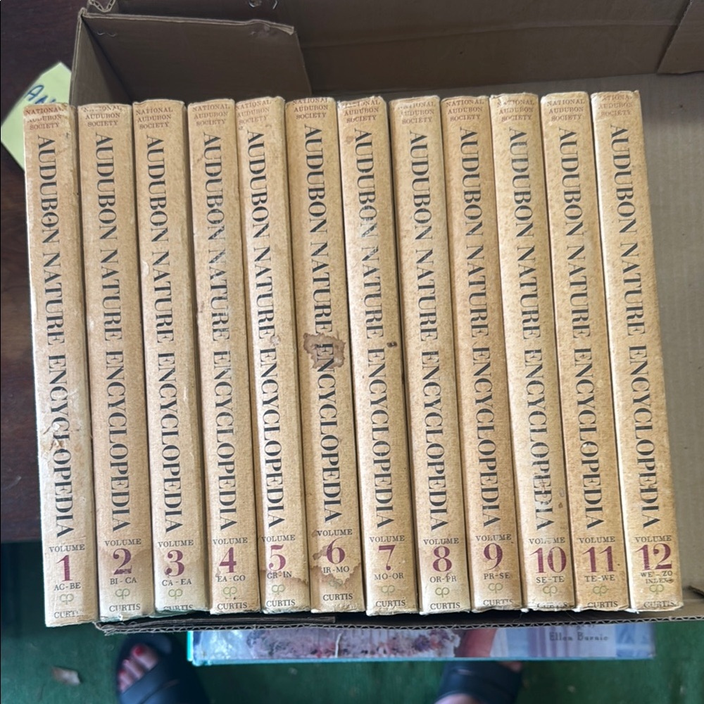 Audubon Nature Encyclopedia Set 1-12